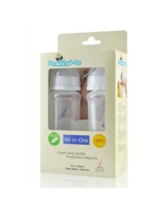 2 Pack Bottle Insert with Cap n Teat 474