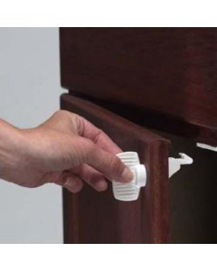 Adhesive Mount Magnet Lock 4 Lock w/ Key Set S3365
