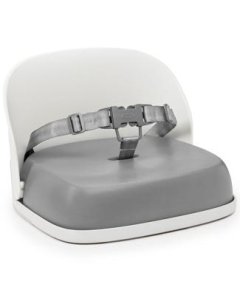 Perch Booster Seat with Strap Grey
