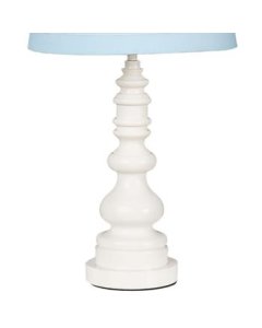Spindle Lamp Base White 508006