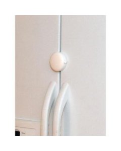 Adhesive Fridge Freezer Lock White 1710005
