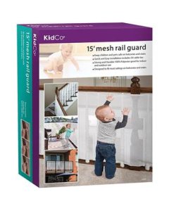 15 Feet Mesh Rail Guard White S305