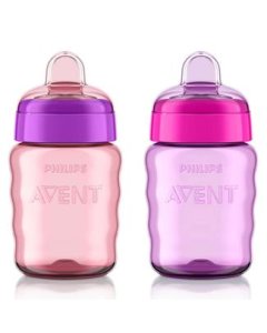 My Easy Sippy Spout Cup 9 oz Girl 2 Pack SCF553/23
