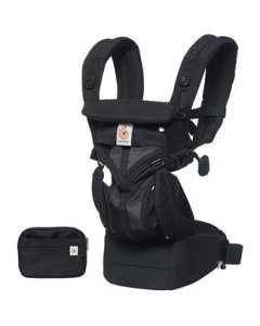 4 Position Omni 360 Baby Carrier Cool Air Mesh Onyx Black