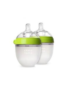Baby Bottle Green 5 oz 2 Pack