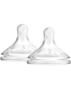 Options Wide Neck Level 3 Nipple 2 Pack WN3201-P3