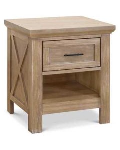 Emory Farmhouse Nightstand Driftwood