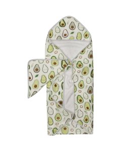 Hooded Towel Set Avocado