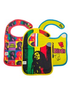 2 Pack Bibs - Bob Marley