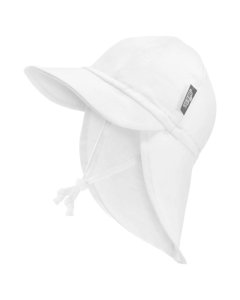Sun Soft Baby Cap - White