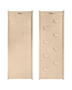 Little Partners - 2-in-1 Climbing Ramp-Slide - Natural LP07901 680798079015