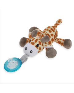 Nuby - Snuggleez Plush Pacifinder with Replaceable Pacifier 535853 627972535851 tjskids.com