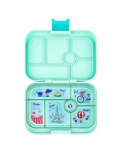 Yumbox Original 6 Compartment - Serene Aqua SAI202303P 850049318167 tjskids.com