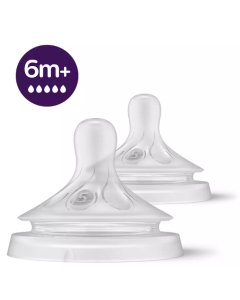 Avent - Natural Response Nipple - Flow 5	PASCY96502	75020093165