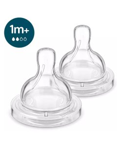 Avent - Anti-colic Bottle Flow 2 Nipple 2pk PASCY76202 075020093950
