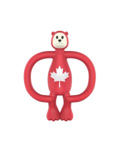 Matchstick Monkey - Benji Beaver Teether 19-13008 810033540196 tjskids.com