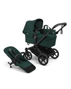 Bugaboo Donkey 6 Mono Stroller Black/Fern Green