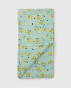 Loulou Lollipop Muslin Swaddle Blanket - Lemon Squeezy