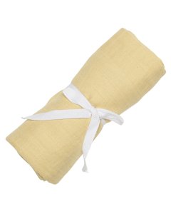 Perlimpinpin Cotton Muslin Swaddle - Lemon