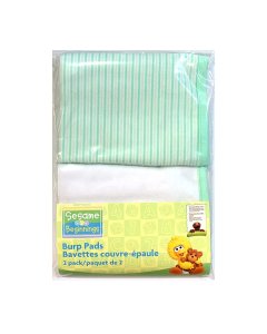 Sesame Beginnings Burp Pads