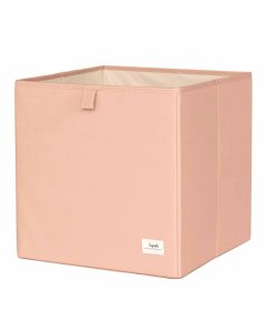 3 Sprouts Recycled Fabric Storage Cube - Solid Clay
