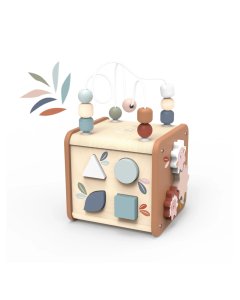 Speedy Monkey 5 in 1 Activity Cube SP1020 Tjskids.com