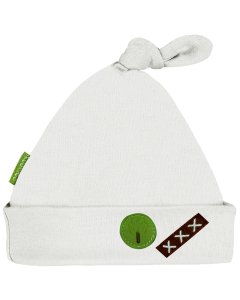 Kushies New Baby Hat - White Preemie