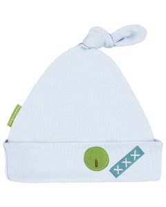 Kushies New Baby Hat - Blue Preemie
