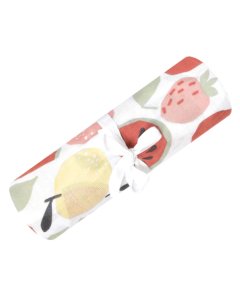 Perlimpinpin	 Cotton Muslin Blankets 48x48 - Fruits	MS35U-FR 775706594107 Tjskids.com
