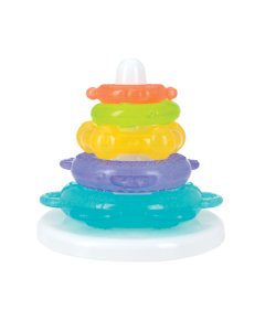 Nuby	 IcyBite Ocean Rings Teething and Stacking Toy	566794 627972566794 Tjskids.com
