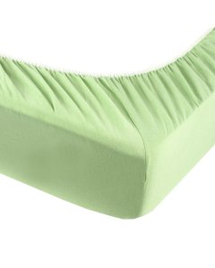 Kushies Jersey Fitted Crib Sheet - Sage S530SAG 64408530057 Tjskids.com