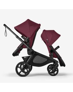 Bugaboo Kangaroo Sibling Seat Black/Dark Cherry 100281019	8717447598800 Tjskids.com