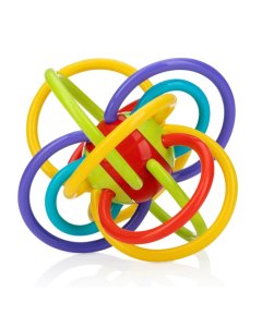 Nuby	 Lots-a-Loops Teether	536803 627972536803 Tjskids.com
