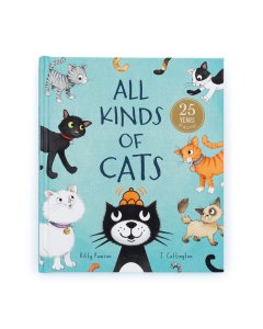 Jellycat	All Kinds Of Cats Book	BK4CATS 670983151039 Tjskids.com
