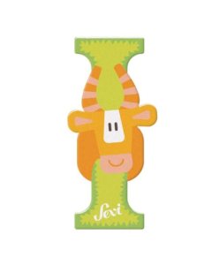 sevi Animal Wooden Letter - I