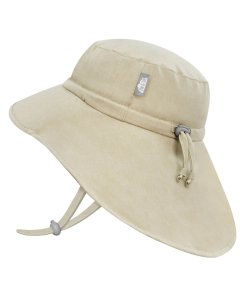 Jan & Jul	AquaDry Adventure Hat - Wheat Tjskids.com

