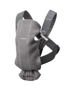 BabyBjorn Baby Carrier Mini - 3D Jersey, Dark Grey