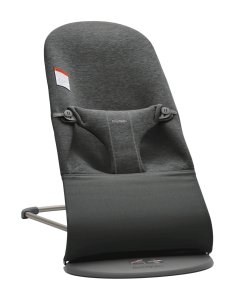 Babybjorn Bouncer Bliss, Dark Gray Frame - 3D Jersey, Charcoal
