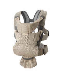 BabyBjorn Baby Carrier Free 3D Mesh - Grey Beige