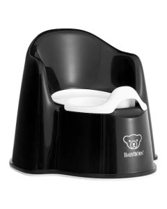Babybjorn Potty Chair - Black/White 055256US 810047570806