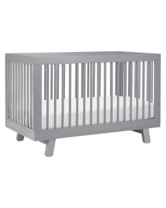 Babyletto Hudson 3 In 1 Crib With Toddler Rail - Grey