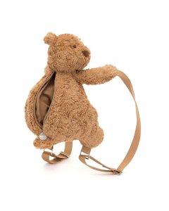 Jellycat Bartholomew Bear Backpack BAR4BP 670983155600 Tjskids.com
