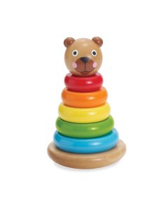Manhattan Toy Brilliant Bear Magnetic Stack Up 211540	11964455386 Tjskids.com