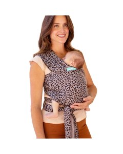 Moby Classic Wrap Baby Carrier - Leopard MO110	843390009280 Tjskids.com