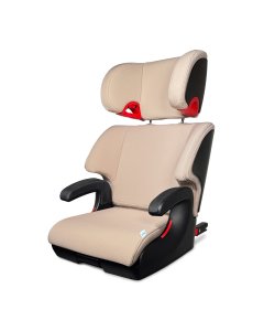 Clek Oobr High Back Booster Seat - Latte Ziip