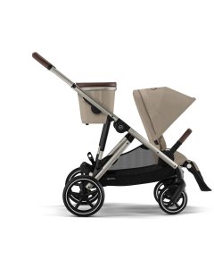 Cybex Gazelle S Stroller - Taupe / Almond Beige