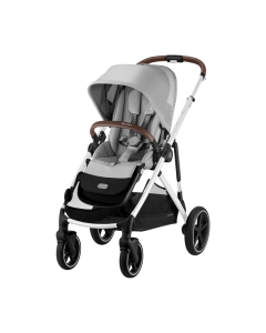 Gazelle S Stroller - Silver / Stone Grey
