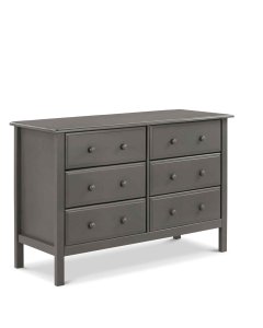DaVinci Jayden 6 Drawer Double Dresser Slate