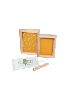 Petit Artichaut Duo Frame - Daisy Ochre	PA1902 3700552370725 Tjskids.com