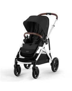 Cybex eGazelle S - Silver Frame with Moon Black Seat	524000553 Tjskids.com